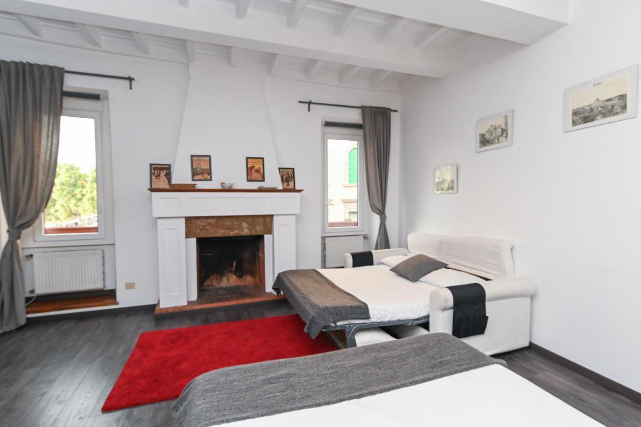 Gorgeous Trastevere Loft On The River Róma Kültér fotó