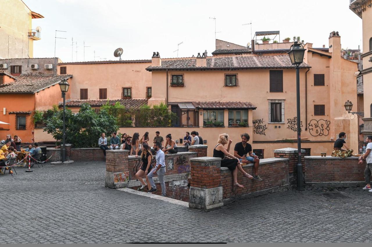 Gorgeous Trastevere Loft On The River Róma Kültér fotó